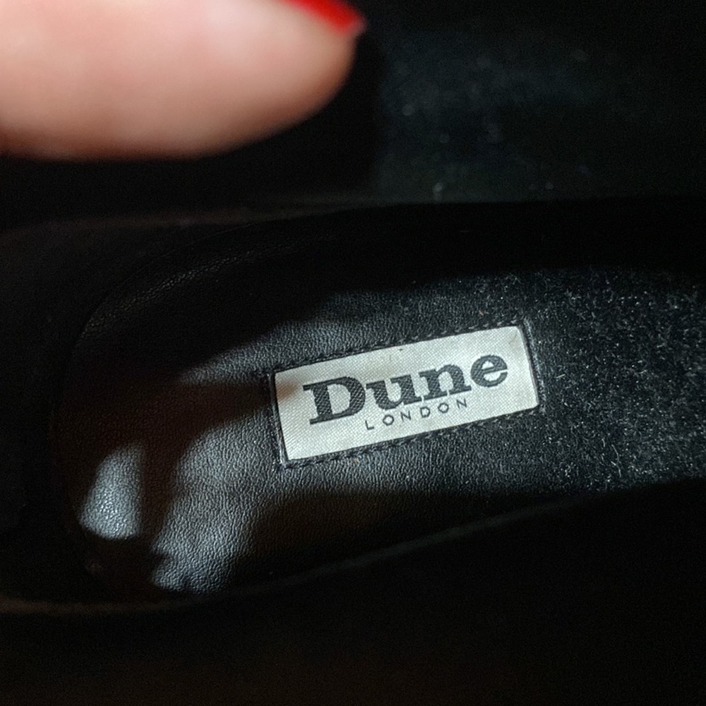 Dune “Queenie” Leather Studded Boots - Picture 13 of 15
